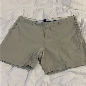 J. Crew “Broken-In” wash short in a stone color 40